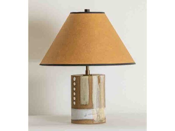 dumais made freehand morris lamp  