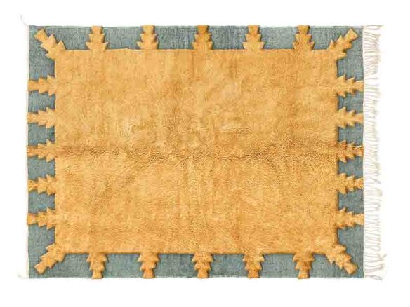 Solid Medium Grey Flatweave Eco Cotton Rug portrait 5