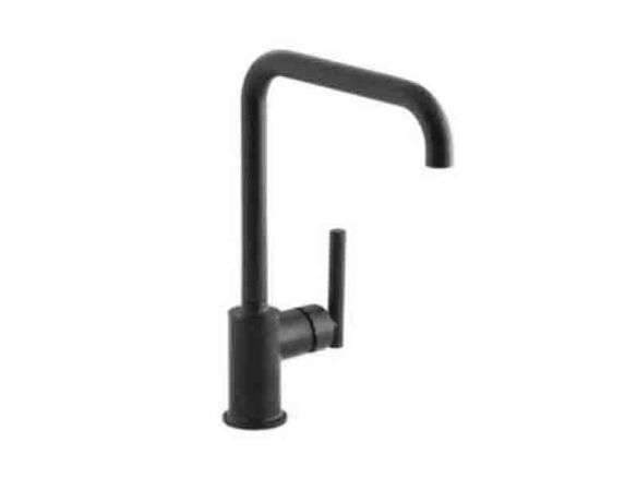 kohler single handle swing spout kitchen faucet   1 584x438